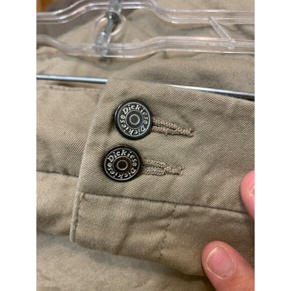 Dickies Khaki Pencil Skirt Womens Size 9 Beige AC4 - Picture 4 of 8